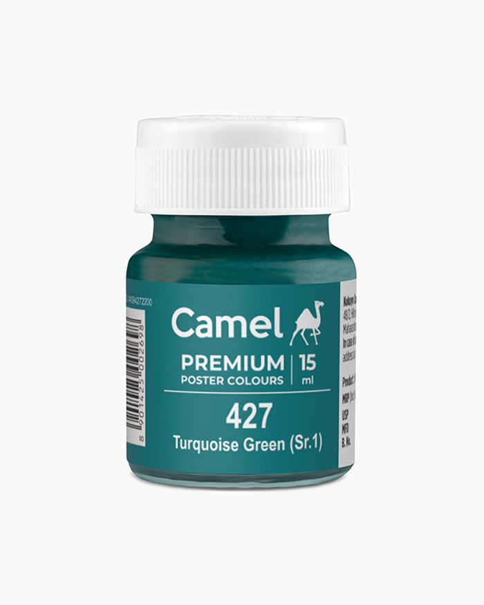 Turquoise Green Camel Premium Poster Colours